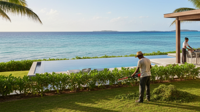 Prestataire multi-services à domicile : ménage, jardin et entretien piscine