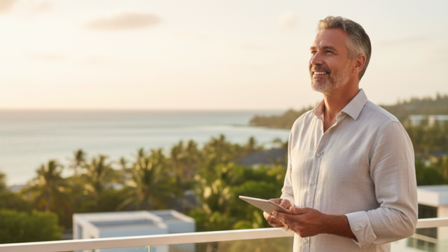 Professionnel de plus de 50 ans travaillant à Maurice, opportunités et défis