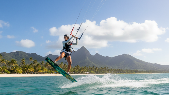 Sports à Maurice : kite, voile, randonnée, plongée