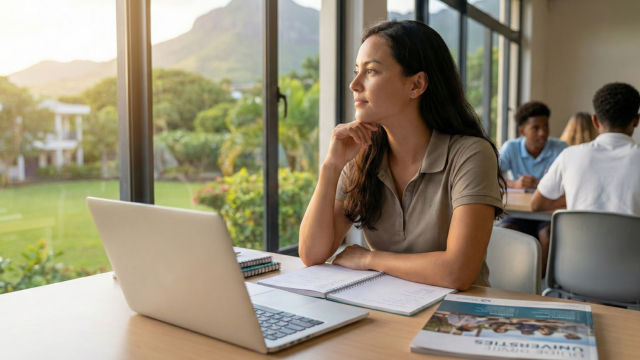Étudiant préparant son orientation post-bac depuis Maurice : concours, équivalences et gap year