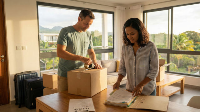 Documents et check-list, démarches pour quitter Maurice (résiliations, impôts, clôtures)