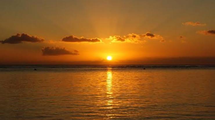 Coucher de soleil à l'Île Maurice