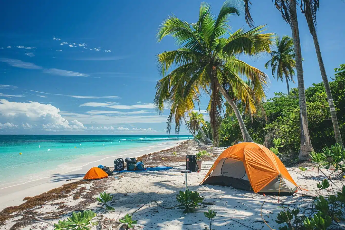 Camping à l'Île Maurice
