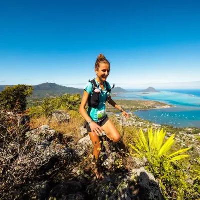 Trail running dans les montagnes de l’île Maurice