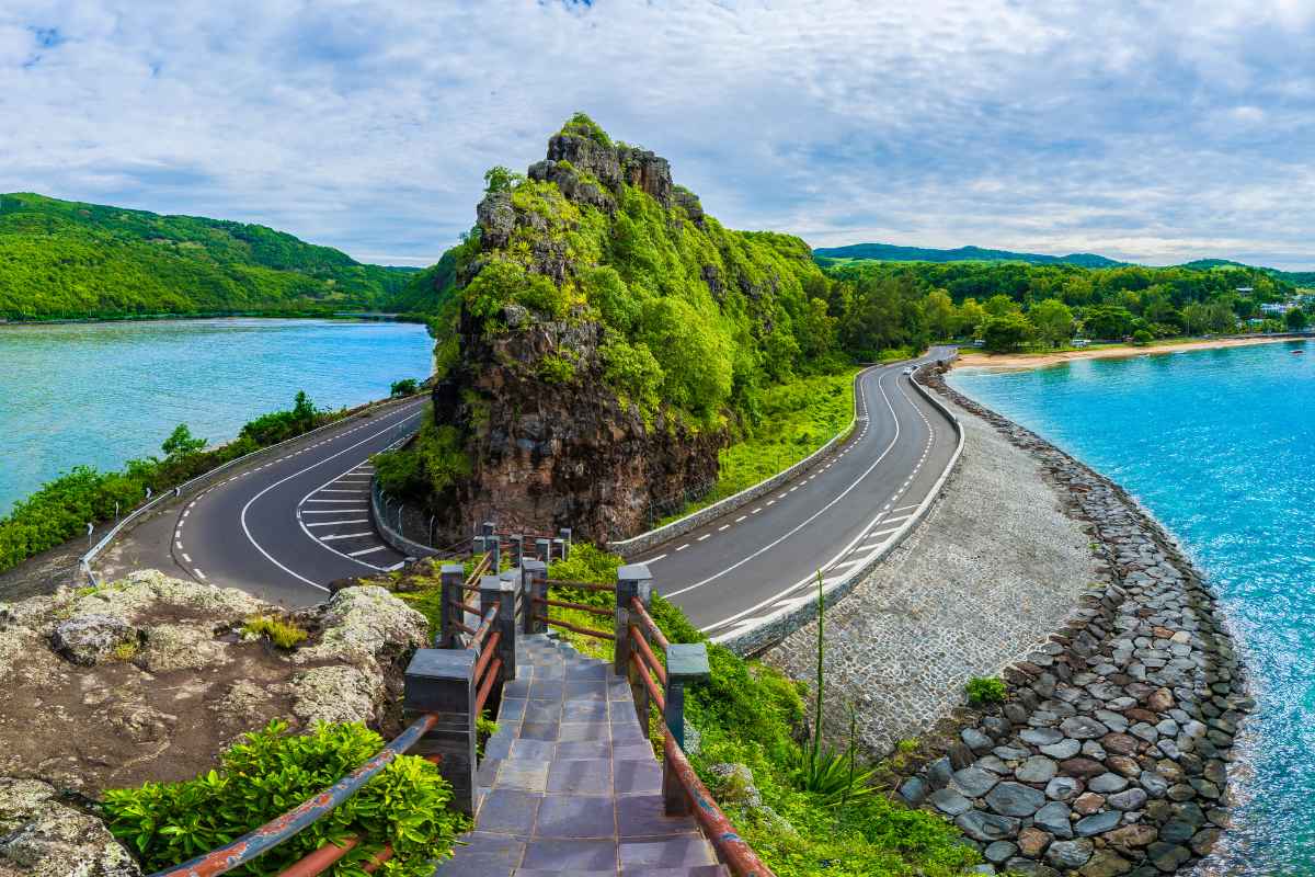 Vue panoramique sur les paysages de l’île Maurice