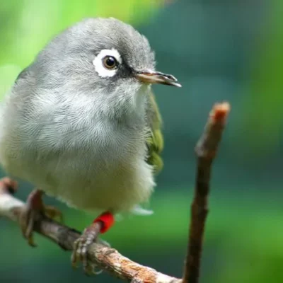 Oiseau endémique de l'île Maurice dans son habitat naturel