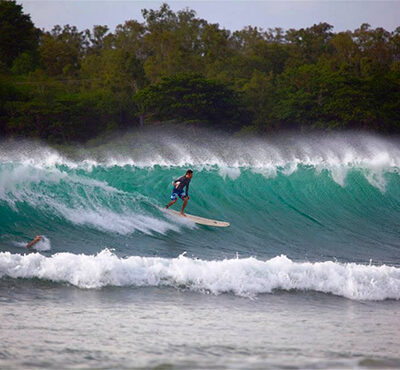 Surf à Tamarin à l’île Maurice